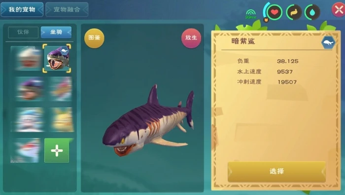 创造与魔法幼紫鲨怎么驯服_创造与魔法，幼紫鲨驯服全攻略，饲料制作与驯服技巧