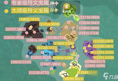 创造与魔法宝箱分布图新版本_创造与魔法宝箱跑图路线，新版本全解析