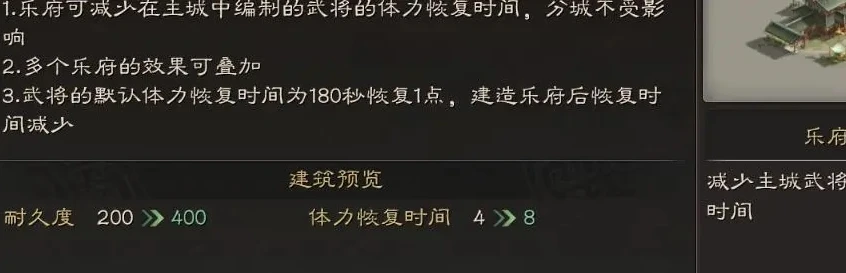三国志乐府的体力恢复怎么算_三国志战略版中乐府与体力恢复的关系解析