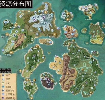 创造与魔法黑曜石宝箱分布图4399_创造与魔法,黑曜石宝箱全解析与分布图(4399版)