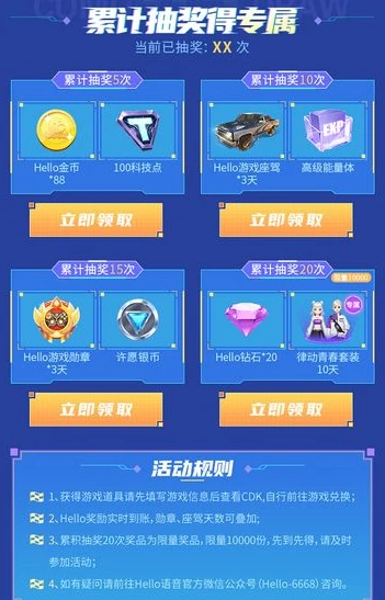 qq飞车抽奖道具一览_QQ飞车抽奖物品试用明细