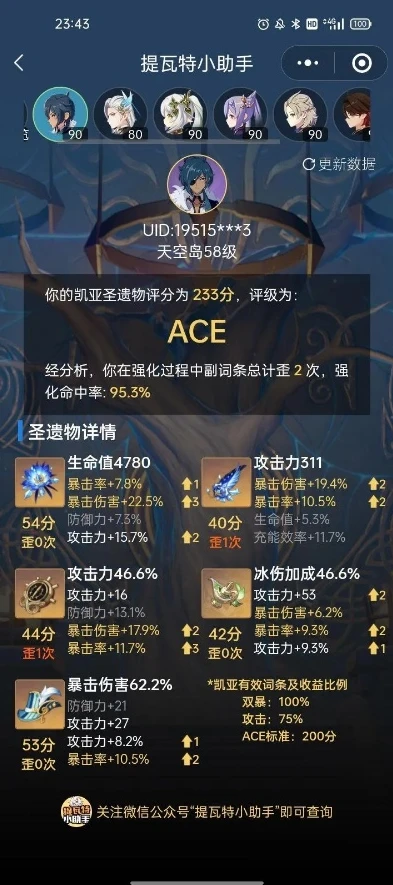 原神圣遗物评分查询小程序_原神圣遗物评分查询，探索小程序背后的深度奥秘