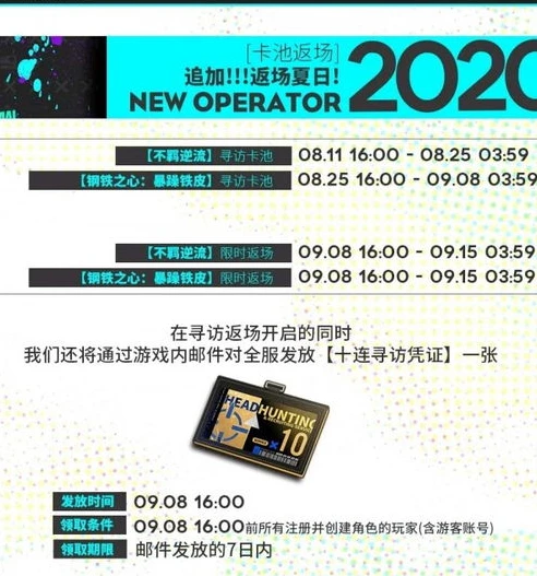 明日方舟活动时间表2024最新_明日方舟2024活动时间表全解析，探索泰拉大陆新征程