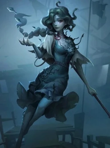 第五人格渔女精美图片_第五人格渔女，绝美之下的深海幽影与可爱萌点