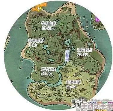创造与魔法永夜丘陵地图全貌_探秘创造与魔法之永夜丘陵，永夜传说的隐匿之所
