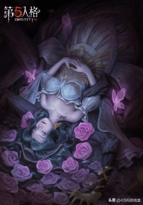 第五人格红夫人图片高清_手绘第五人格红夫人，描绘优雅与危险的交织