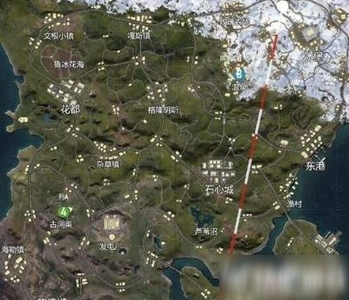 和平精英海岛地图图片高清版_和平精英海岛地图全解析，高清版地图中的战略与宝藏