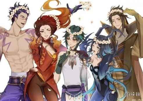 原神角色合集图片_原神角色全解析，穿梭提瓦特大陆的多彩伙伴