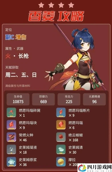 原神20级后在哪可以领香菱武器_原神20级后获取香菱及其武器全攻略