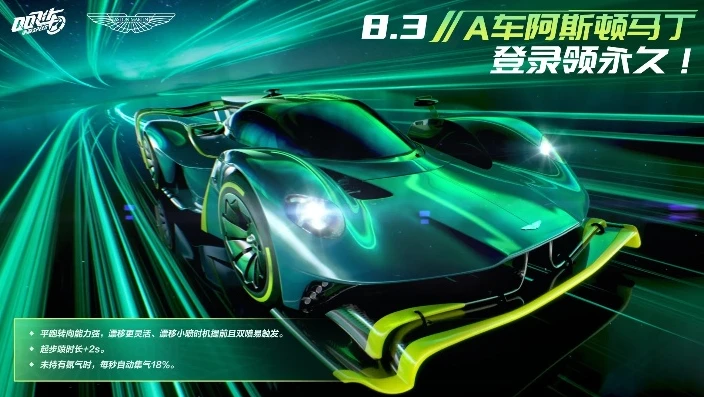 城市飞车阿斯顿马丁v8_QQ飞车手游，阿斯顿马丁领取全攻略及阿斯顿马丁V8亮点解析