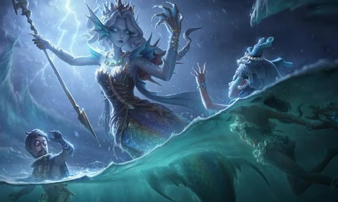 第五人格渔女金皮海报图_第五人格渔女金皮，深海魅惑的极致呈现