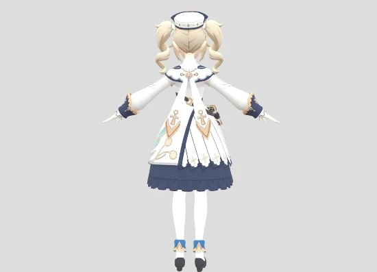 原神角色3d模型_原神角色3D模型，一场视觉与文化交融的奇幻之旅