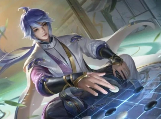 王者荣耀奕星新皮肤海报_赏奕星新皮肤之美，围棋少年的华丽蜕变