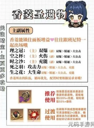 原神香菱培养攻略圣遗物_原神香菱培养全攻略，从圣遗物选择到全方位成长