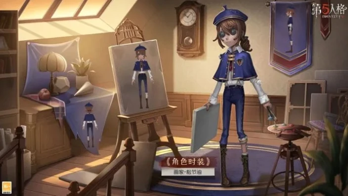 第五人格画家图片高清_第五人格中的画家，从形象到角色背后的深度解析