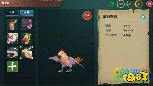 创造与魔法云斑鹦鸟位置必刷位置图_创造与魔法坐骑云斑鹦鸟位置全解析，探寻必刷之地