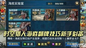 时空猎人3新手攻略大全_时空猎人3新手攻略，快速入门与成长指南