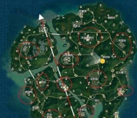 和平精英海岛苟分地点有哪些_和平精英海岛苟分圣地全解析