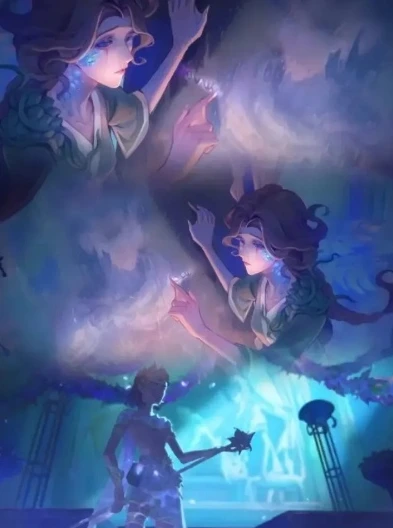 第五人格渔女三视图高清_第五人格渔女，迷失三视图下的神秘深海少女