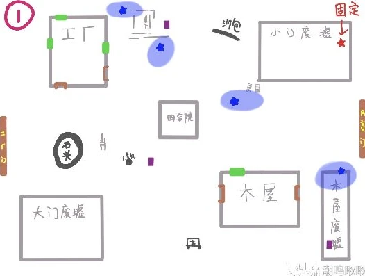 第五人格刷点位置图军工厂_探索第五人格军工厂刷点位置全解析