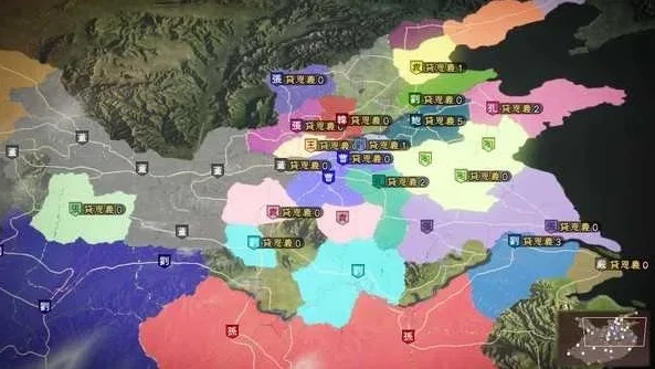 三国志地图全图超大图下载_探秘三国志14超大地图，战略与地缘的深度解析