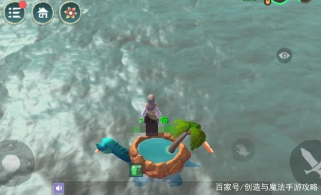 创造与魔法怎么打水池龟_创造与魔法，木棒打水池龟全攻略
