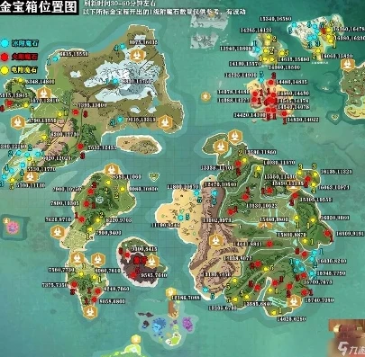创造与魔法宝箱位置图2023最新_创造与魔法2023宝箱位置全解析