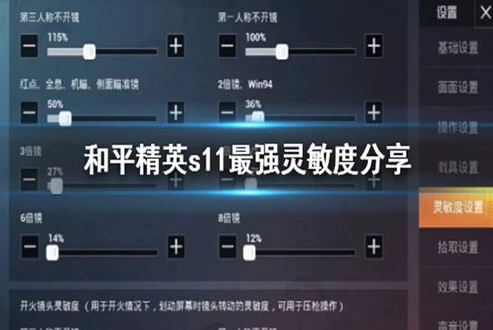 和平精英3指最强灵敏度_和平精英3指最稳灵敏度最新排行榜