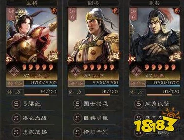 三国志武将胜率排行榜前十名_三国志武将胜率排行榜前十解析，乱世风云中的常胜精英